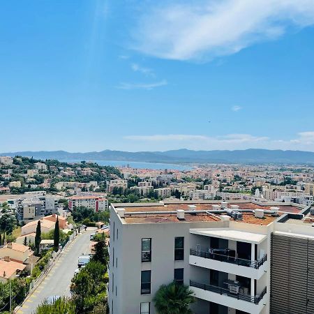 Tres Bel Appartement -Residence Avec Piscine Sur Le Toit Et Vue Panoramique Saint-Raphael  Bagian luar foto